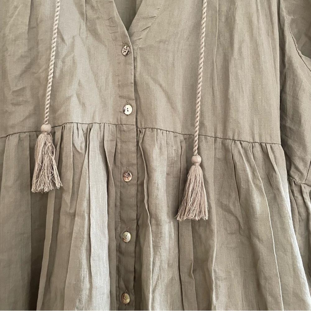Spell Honey Smock Dress - Gem